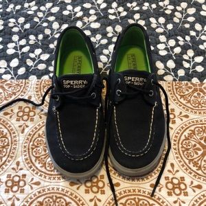 Black sperrys